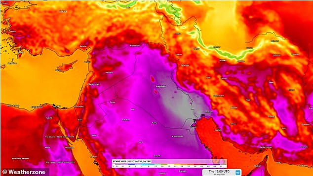 رکوردشکنی گرما در خاورمیانه