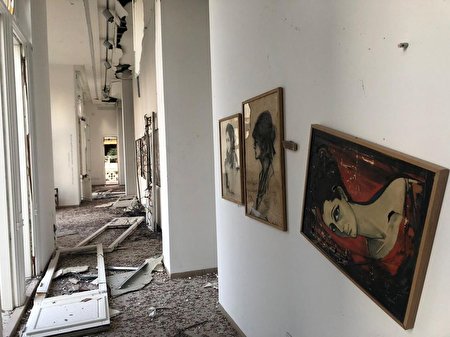 تخریب موزه‌ها و نگارخانه‌ها در انفجارهای مهیب بیروت