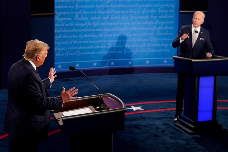 نخستین مناظره انتخاباتی دونالد ترامپ و جو بایدن