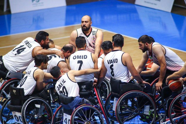 تیم ملی بسکتبال با ویلچر مردان به راهی نیمه نهایی شد