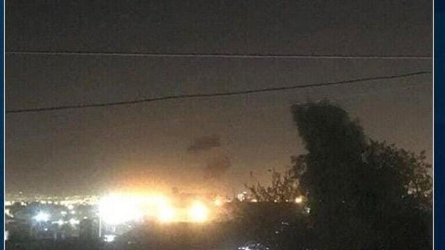 انفجار مهیب در فرودگاه اربیل عراق