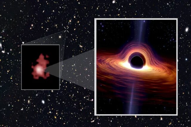 قدیمی ترین سیاهچاله تاریخ چشم به جهانیان گشود!
