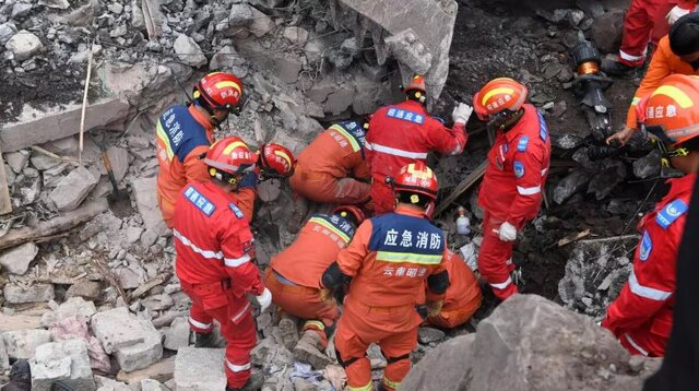 وقوع زلزله ۷ ریشتری در غرب چین!